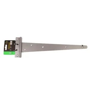 Medium Tee Hinge - pair - prepack 375mm Galvorite Silver
