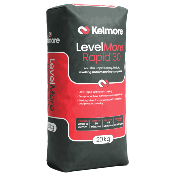 Kelmore LevelMore Rapid 30 Levelling & Smoothing Compound