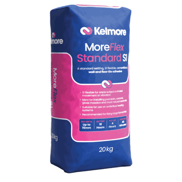 Kelmore MoreFlex Standard S1 Tile Adhesive