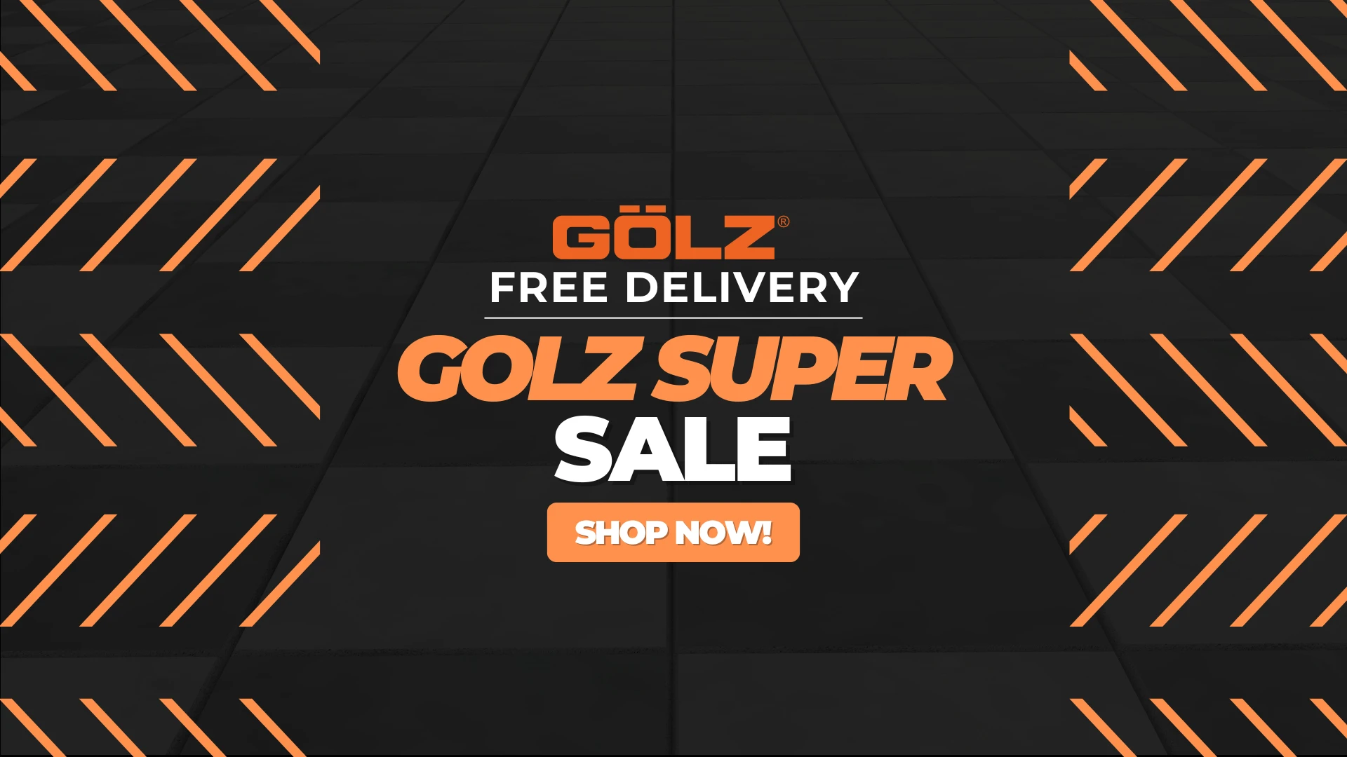 Golz wet saw sale banner