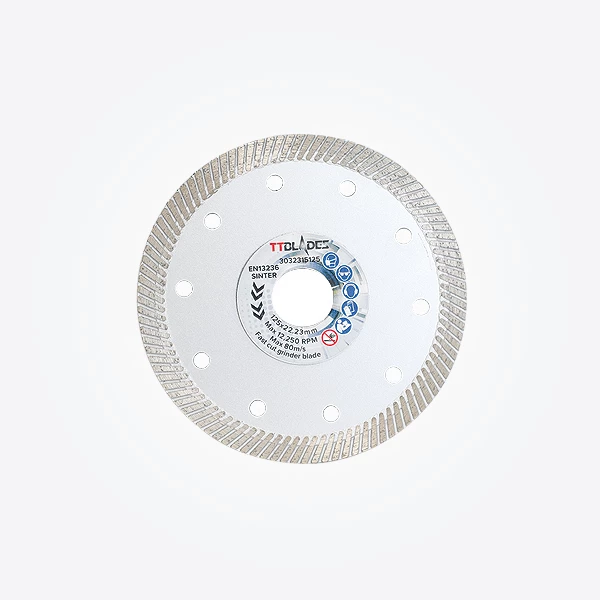 TT-BLADES Fast Cut Porcelain Diamond Blades for Grinders (115mm & 125mm)