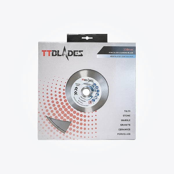 TT-BLADES Continuous Porcelain Diamond Wet Saw Blades (250mm & 350mm) - Image 3