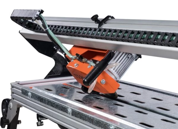 Golz tile cutting saw angled blade