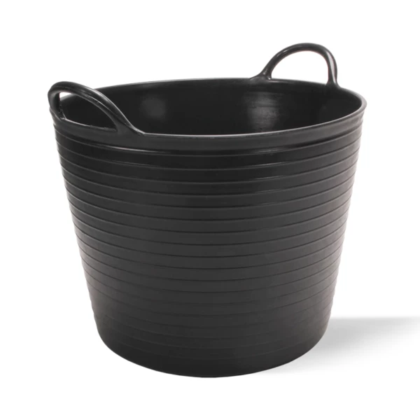 RUBI Black Plastic Trug 25 Litre