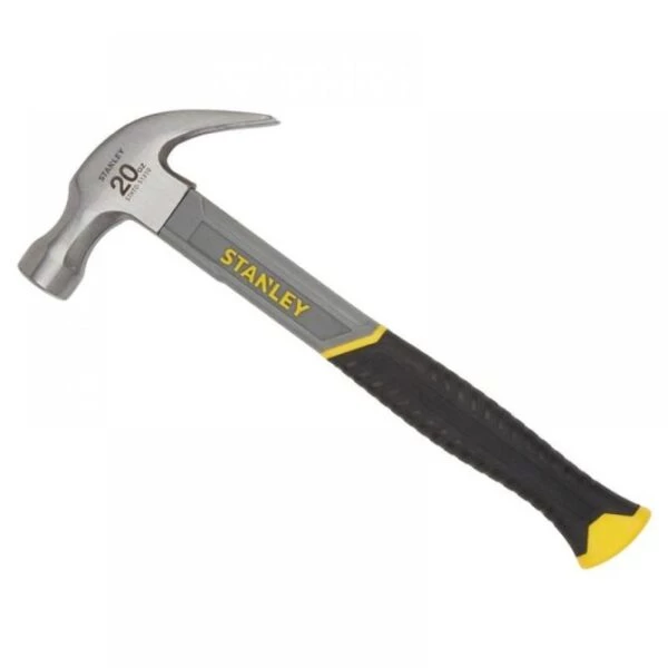 Stanley Curved Claw Hammer Fibreglass Shaft