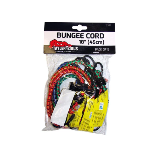 Tayler Bungee Cords - 5 Pack (Various Sizes)