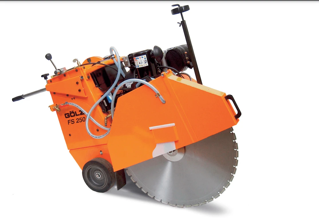 Golz FS250D Floor Saw Hatz Diesel Engine