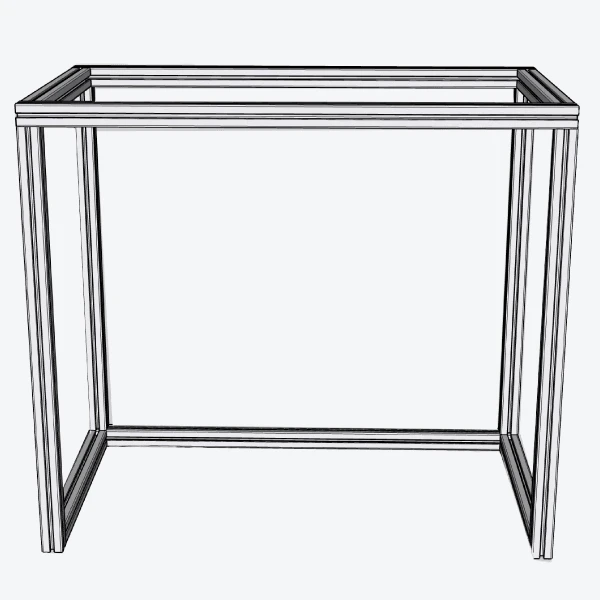 Outdoor Kitchen Double Fridge Unit (Frame)