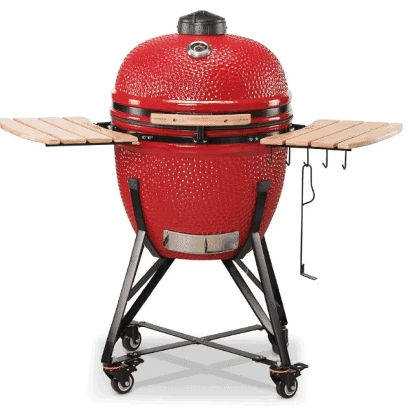 Kamado Bono Grande Ceramic Grill 23″- Red - Image 2