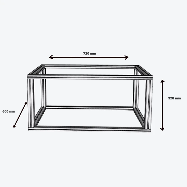 Outdoor Kitchen Frames (Low Level Egg Unit) - Image 2