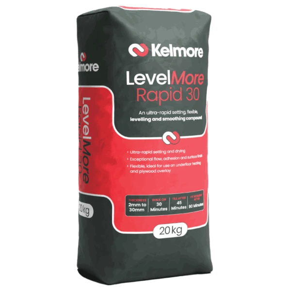 Kelmore LevelMore Rapid 30 Levelling & Smoothing Compound