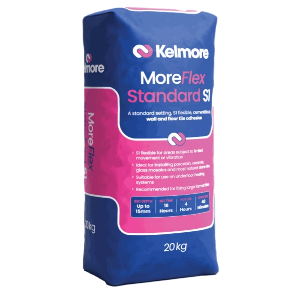 Kelmore MoreFlex Standard S1 Tile Adhesive