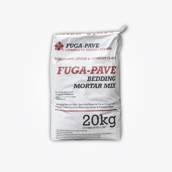 fuga-pave hybrid bedding mortar