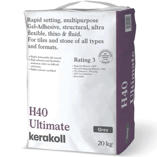 H40 Ultimate S2 Grey Gel Adhesive