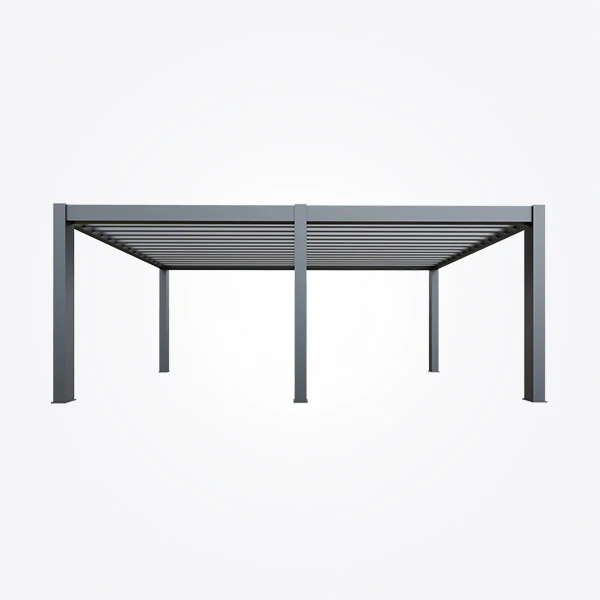 Segreto Square 6m x 3m Aluminium Garden Pergola - Image 2